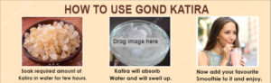 How to use Gond Katira