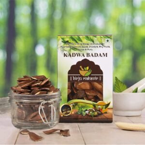BrijBooti Kadwa Badam - Diabetes Bitter Almonds - Sugar Badam - Sky Fruit