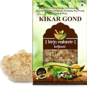 BrijBooti Kikar Gond - Babool Gond For Ladoo - Gum Arabic - Babul Gond - Premium Export Quality