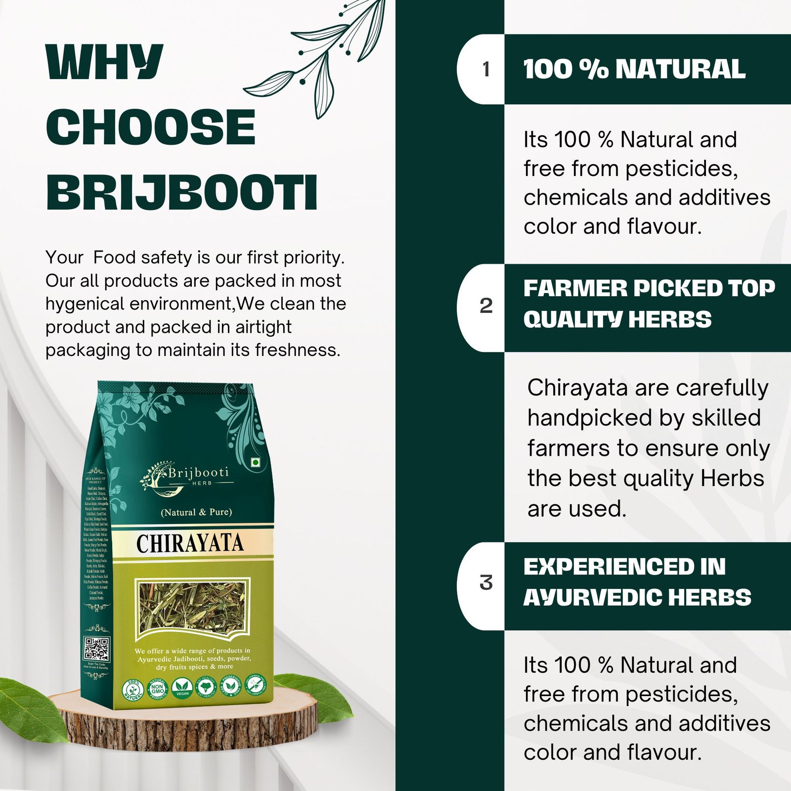 Why Choose Brijbooti Chirayata Why Choose Brijbooti Chirayata