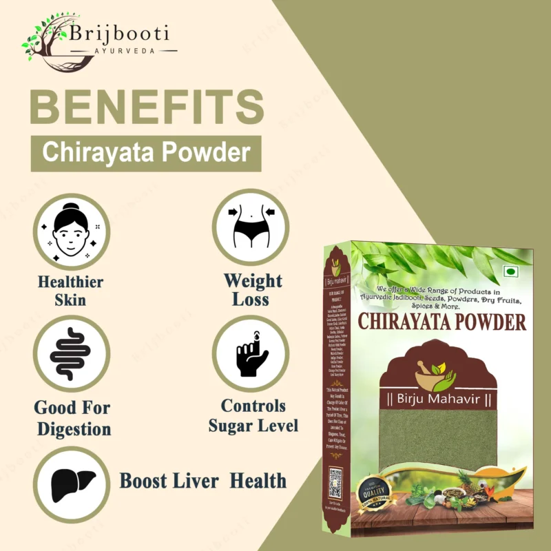 Benefits Chirayata-powder