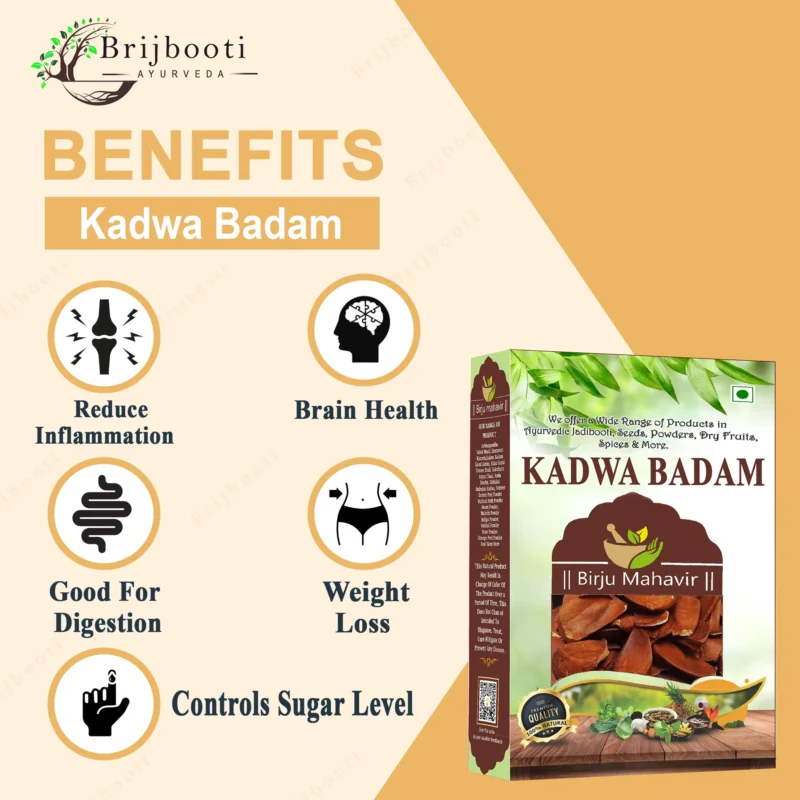 Kadwa badam benefits