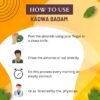 KADWA BADAM HOW TO USE