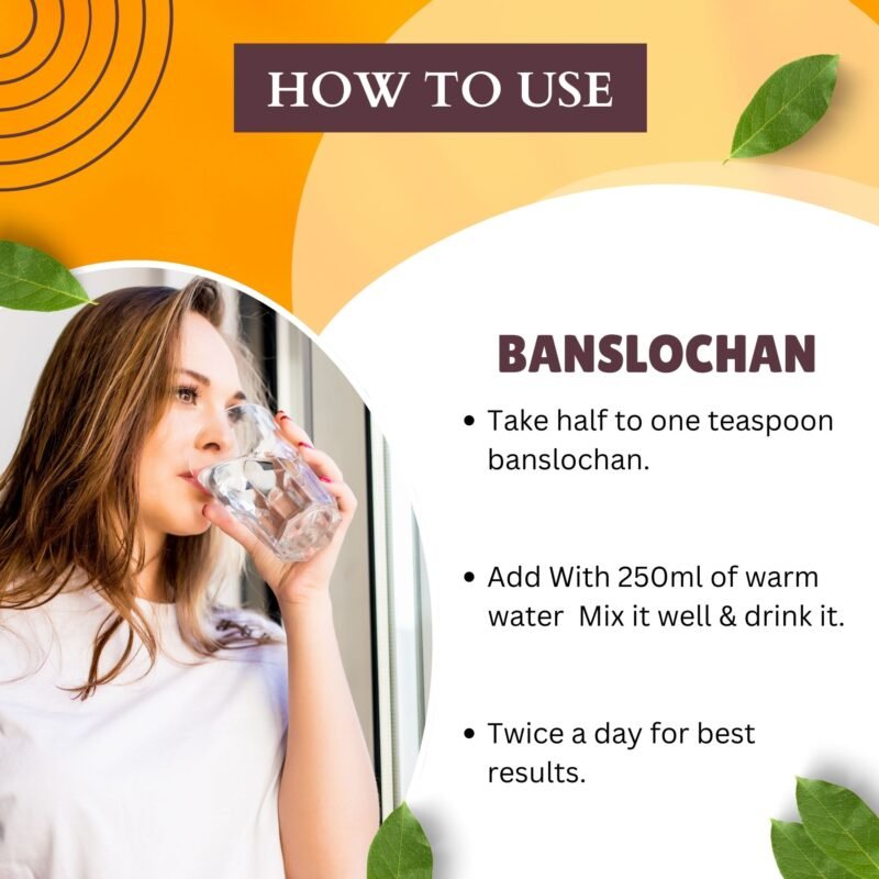 BANSLOCHAN HOW TO USE