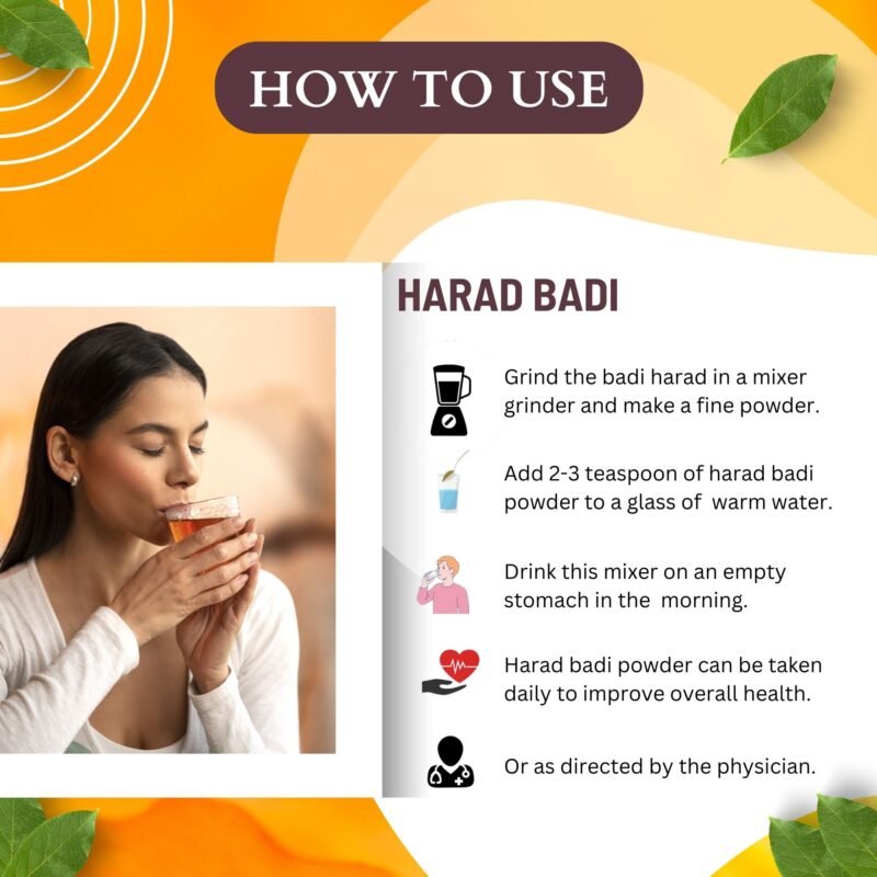 HARAD BADI HOW TO USE