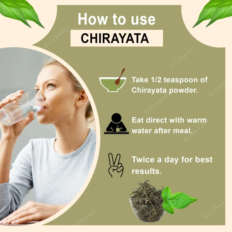 How to use Chirayta