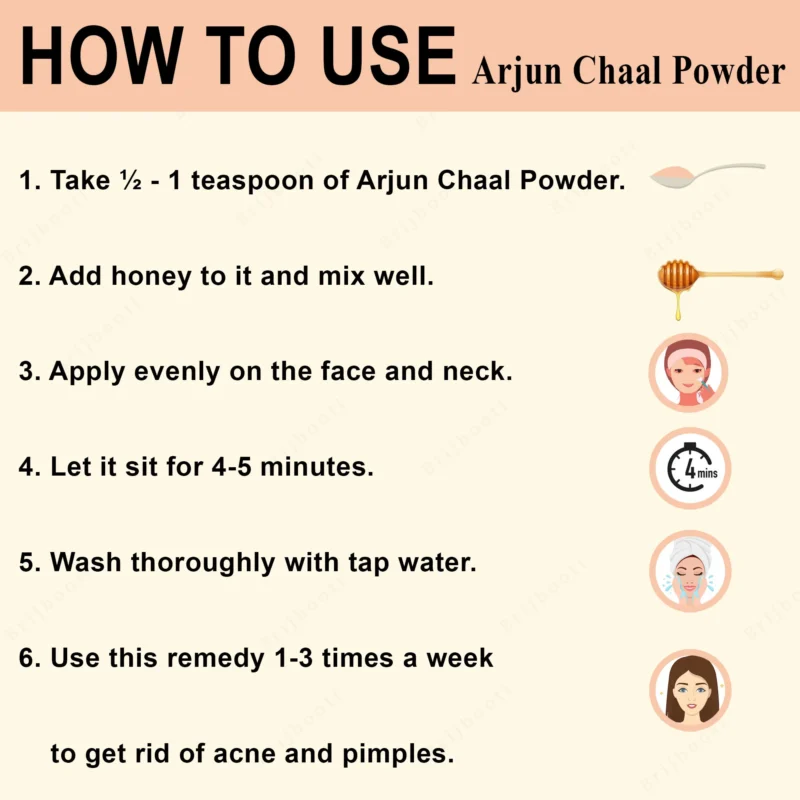 How to use Arjun Chaal Powder