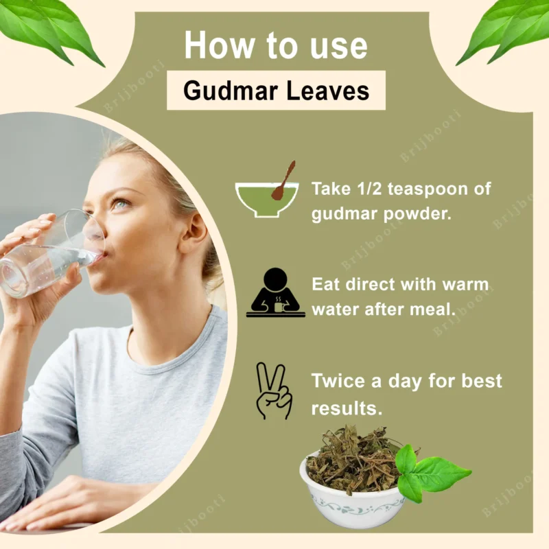 How To Use Gudmar Leaves