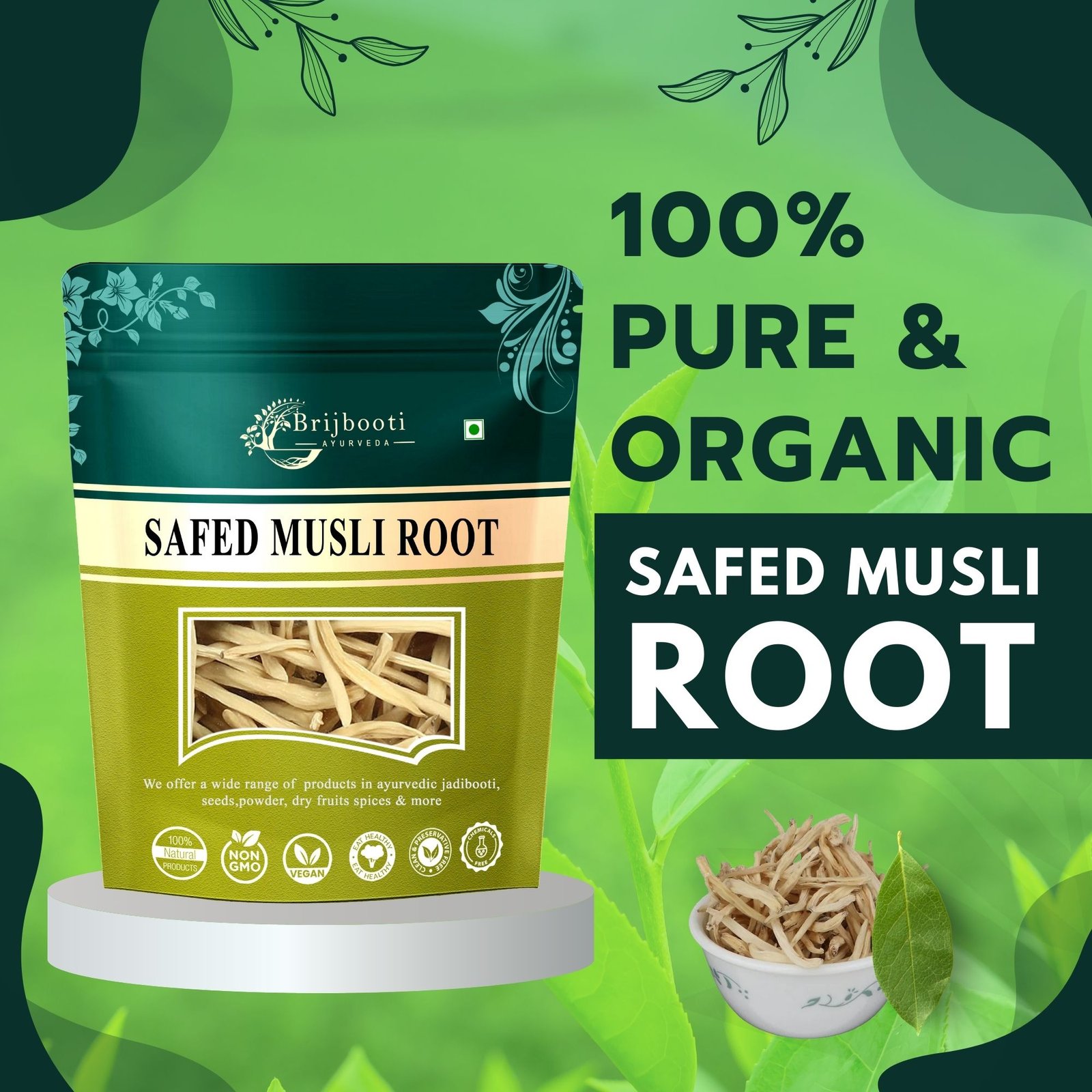 SAFED MUSLI ROOT