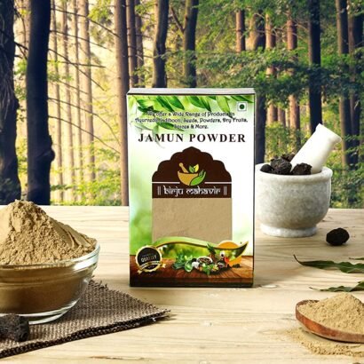 BrijBooti Jamun Seed Powder For Diabetes - Jambu Beej Powder
