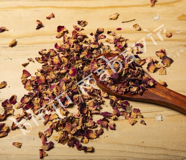 BrijBooti Edible Sun Dried Rose Petals - Gulab Patti for Face, Body, Hair, Herbal Tea
