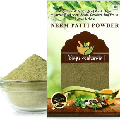 BrijBooti Neem Leaves Powder - Neem Patti Powder - Neem Leaf
