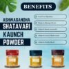 ASHWAGANDHA KAUNCH SHATAVARI POWDER BENEFITS