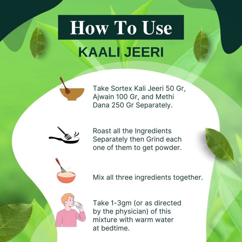 KAALI JEERI HOW TO USE