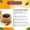 Black Sesame Seed How to use