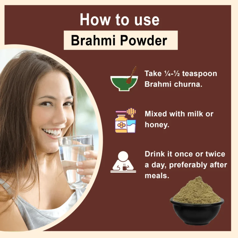 BRAHMI POWDER HOW TO USE