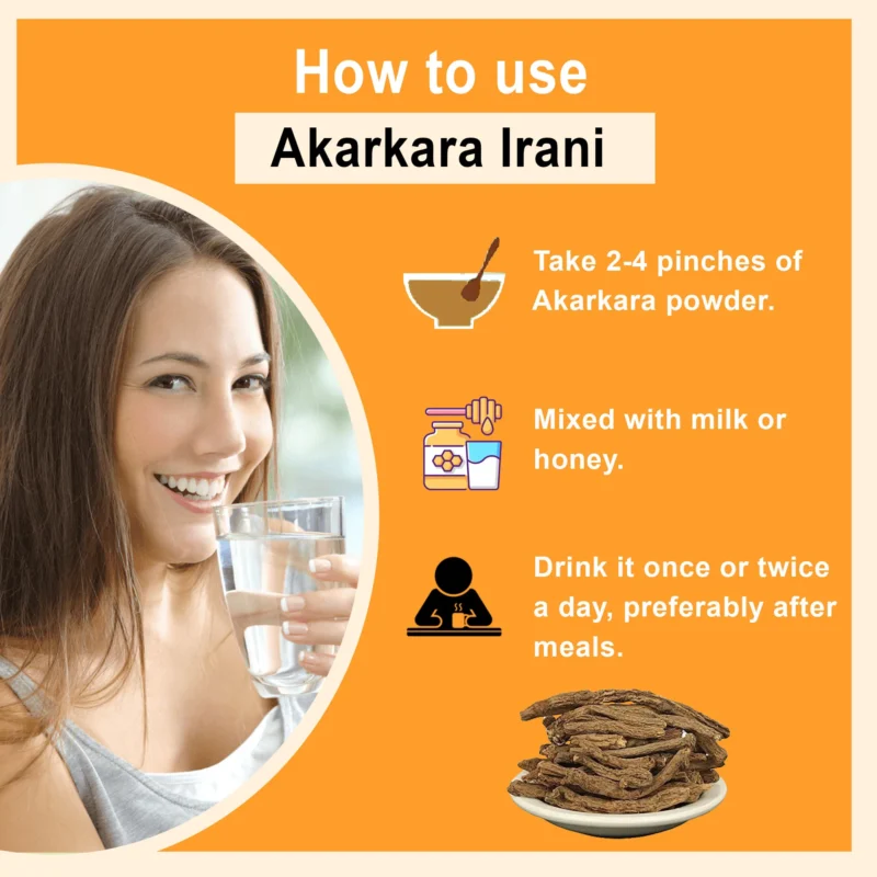 HOW TO USE AKARKARA IRANI