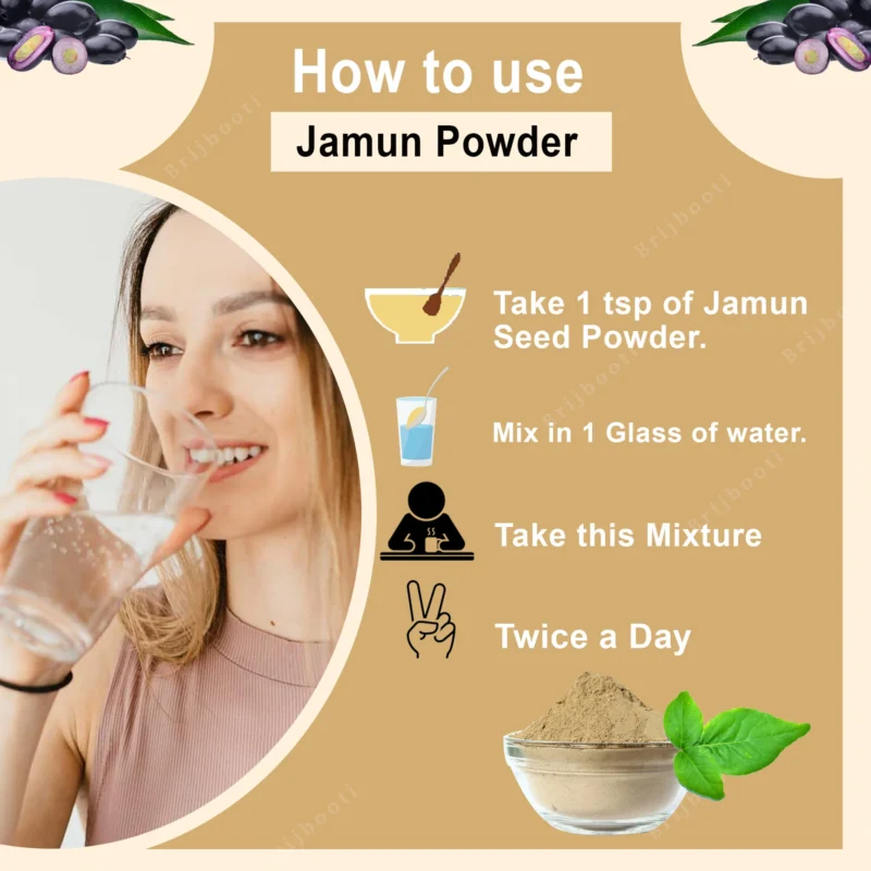 How To Use Jamun Seed Powder