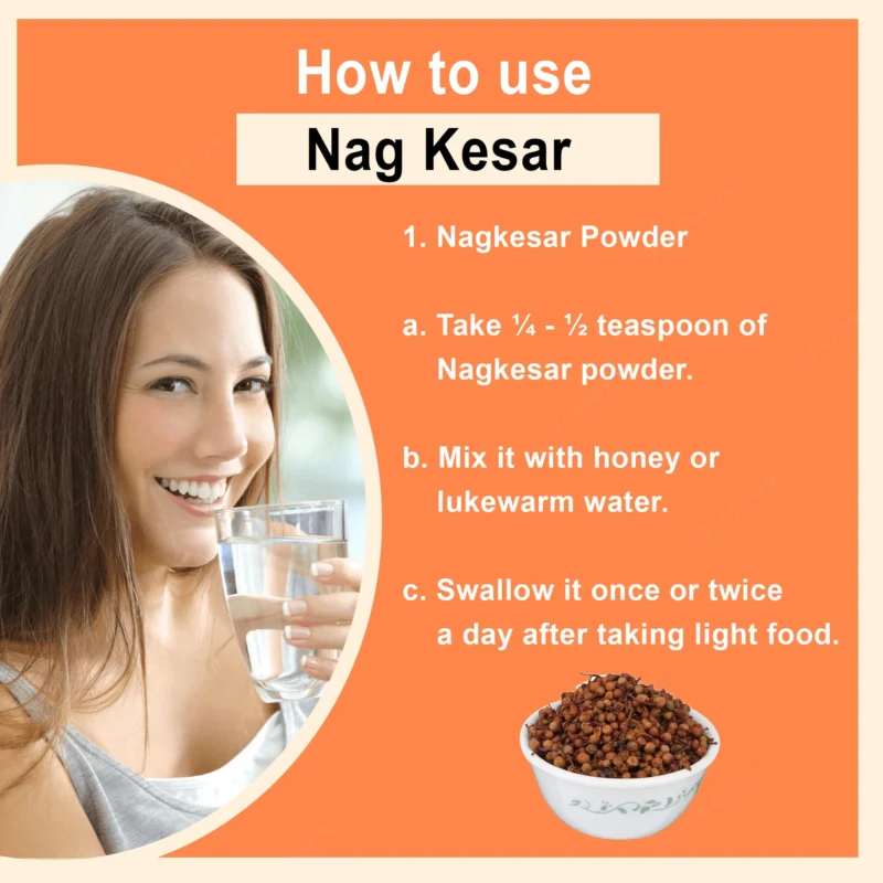 HOW TO USE NAG KESAR