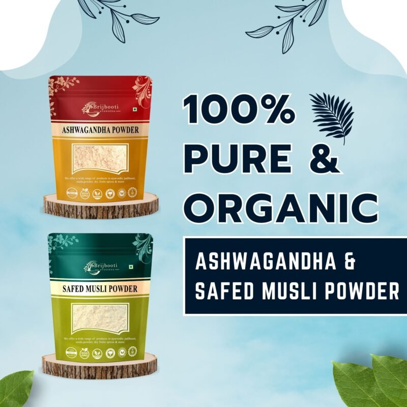 ASHWAGANDHA & SAFED MUSLI POWDER