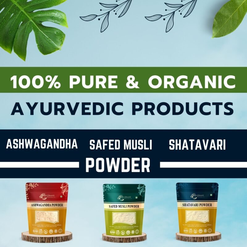 ASHWAGANDHA SAFED MUSLI SHATAVARI POWDER