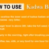 INDRAJAU KADWA & KADWA BADAM HOWTO USE