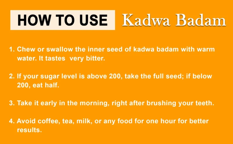 INDRAJAU KADWA & KADWA BADAM HOWTO USE