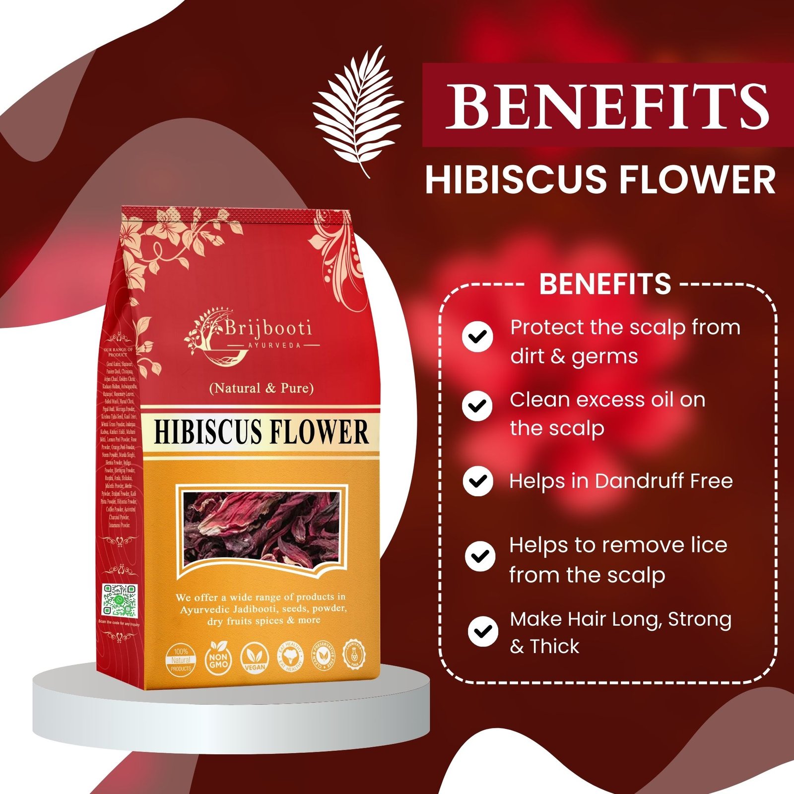 HIBISCUS FLOWER BENEFITS
