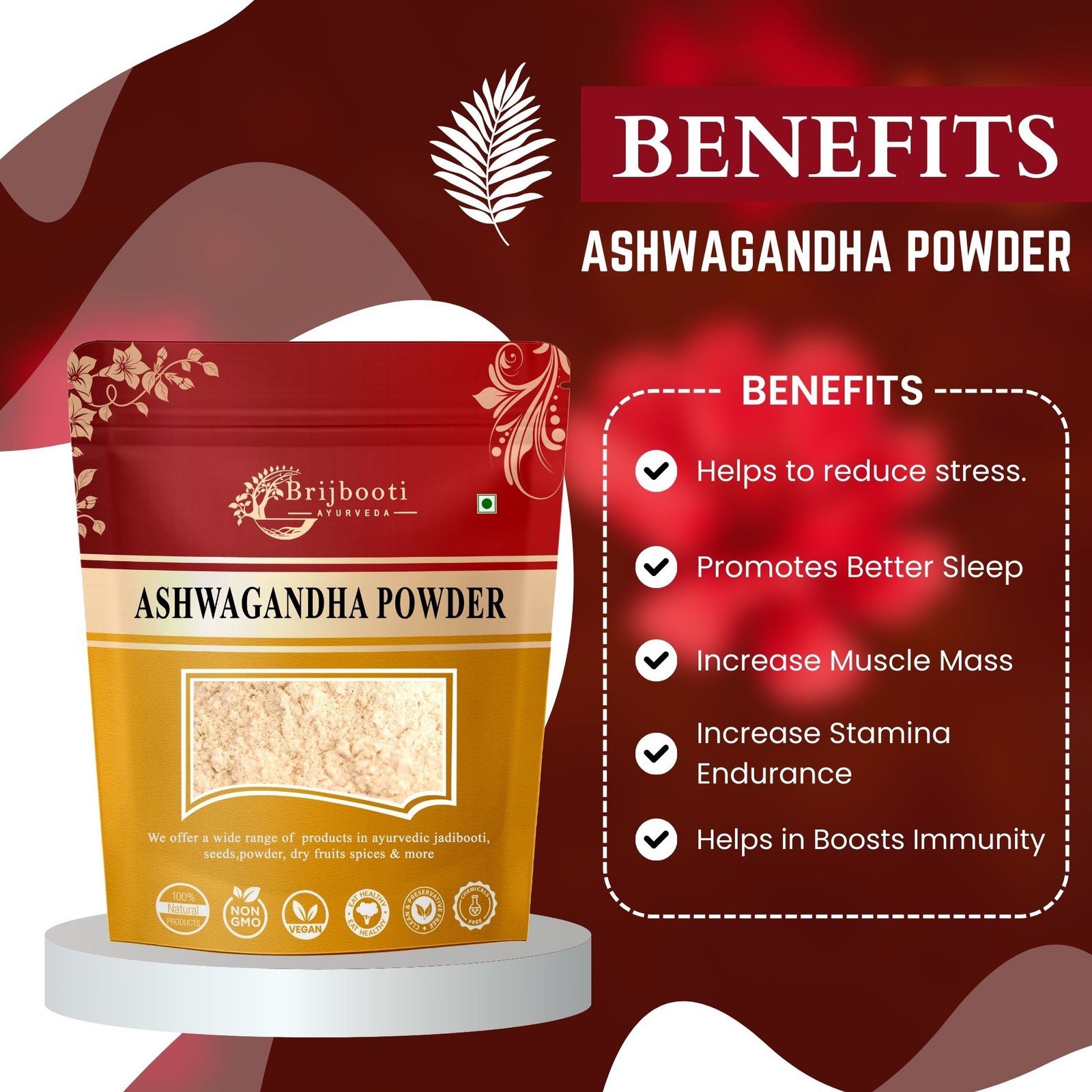 ASHWAGANDHA POWDER BENEFITS