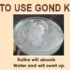 Gond Katira How to use