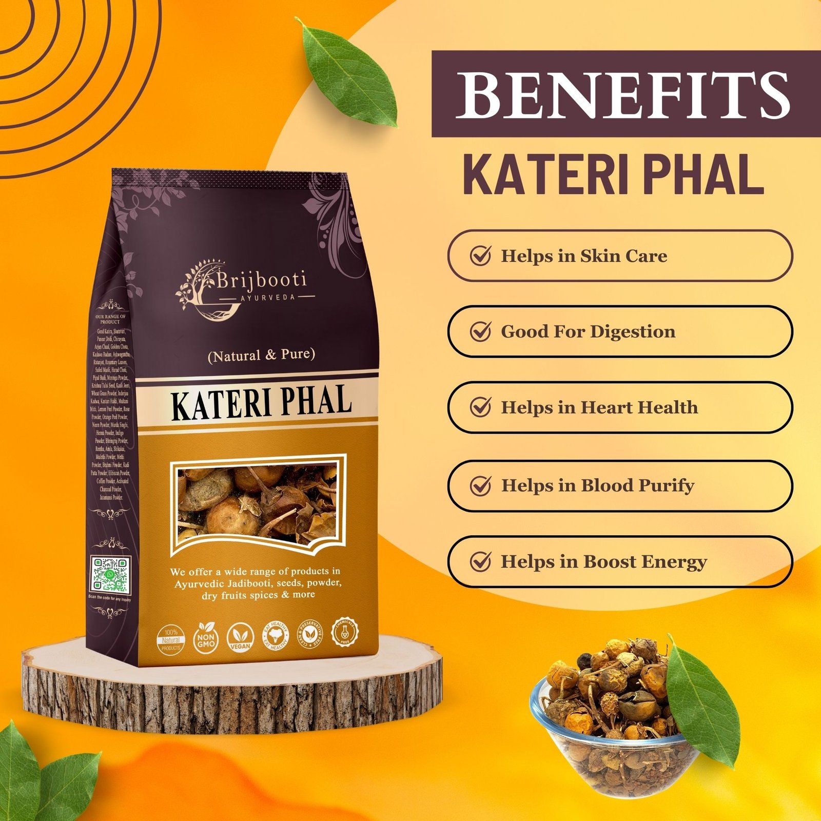 KATERI PHAL BENEFITS