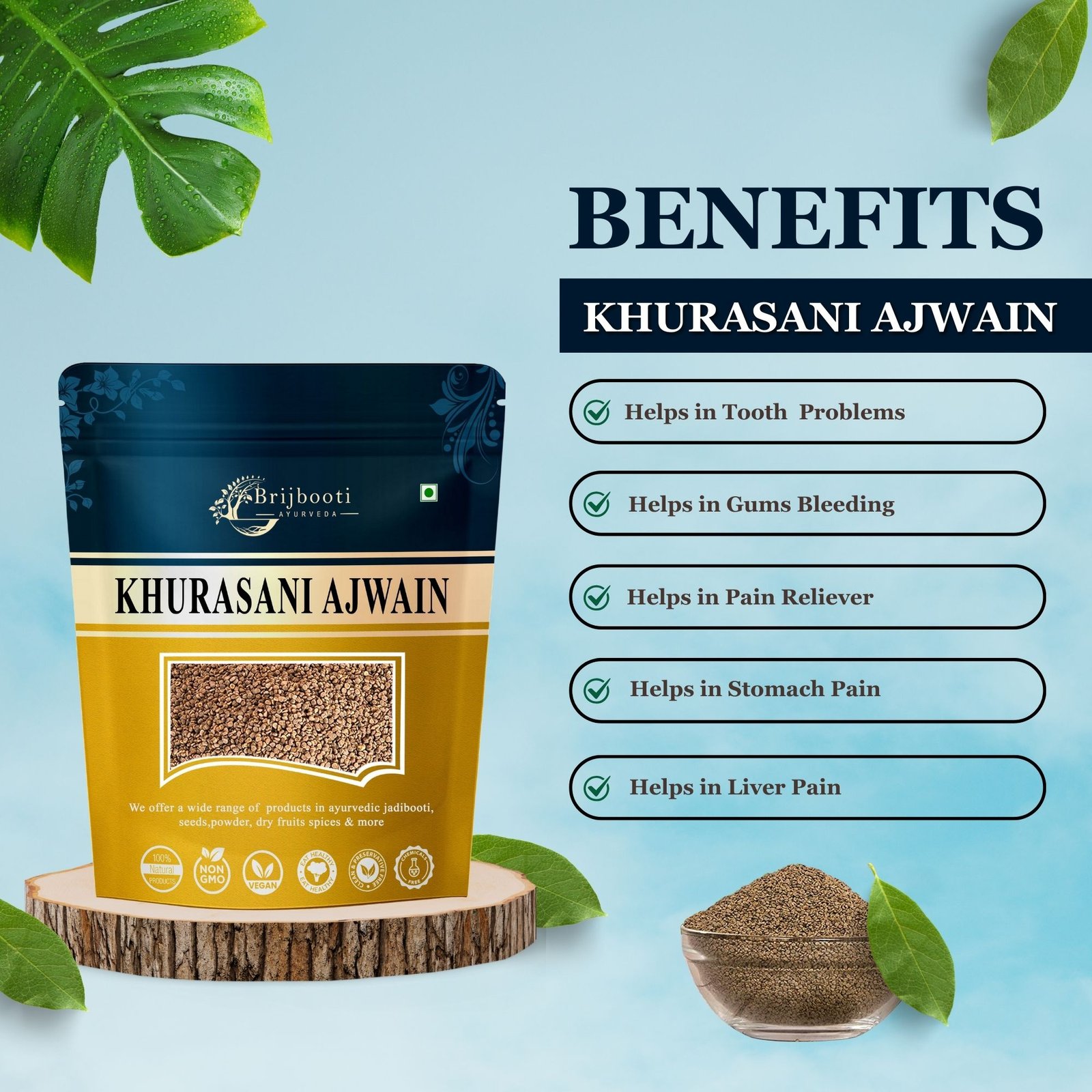KHURSANI AJWAIN BENEFITS