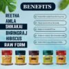 REETHA AMLA SHIKAKAI BHRINGRAJ HIBISCUS BENEFITS