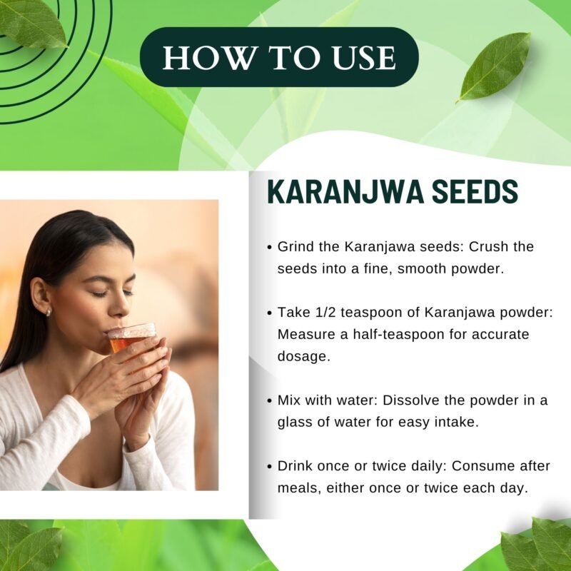 KARANJWA SEEDS HOW TO USE