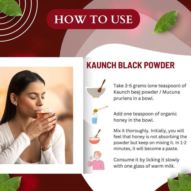 KAUNCH BLACK POWDER HOW TO USE