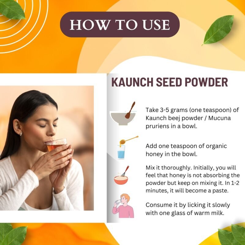 KAUNCH POWDER HOW TO USE