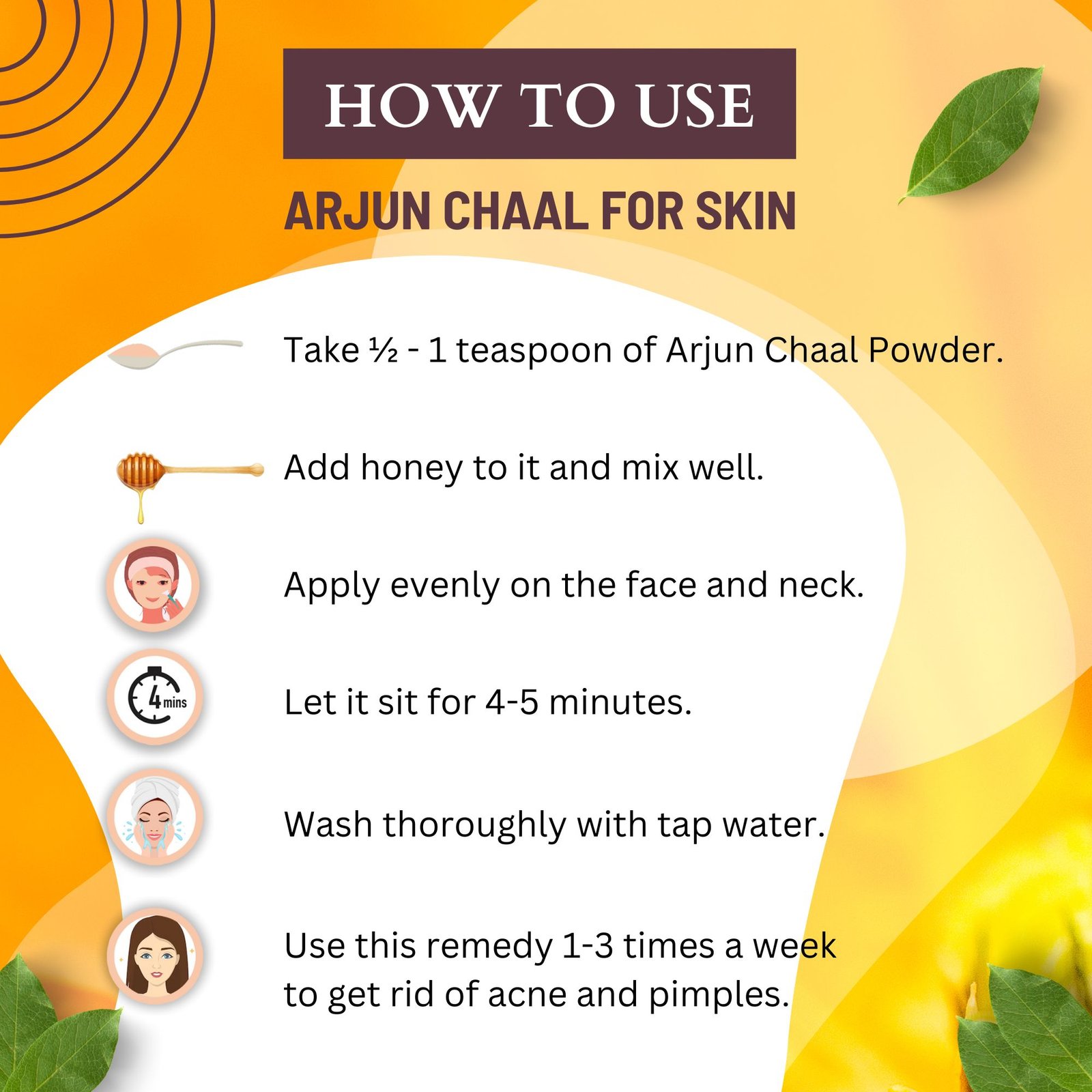 ARJUN CHAAL HOW TO USE