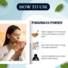 PUNARNAVA POWDER HOW TO USE