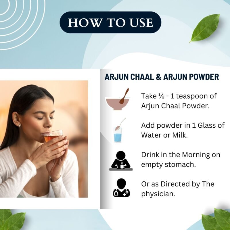 ARJUN CHAAL AND ARJUN POWDER