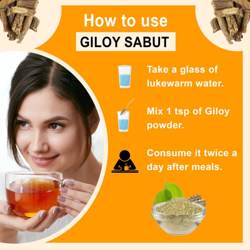 GILOY SABUT HOW TO USE