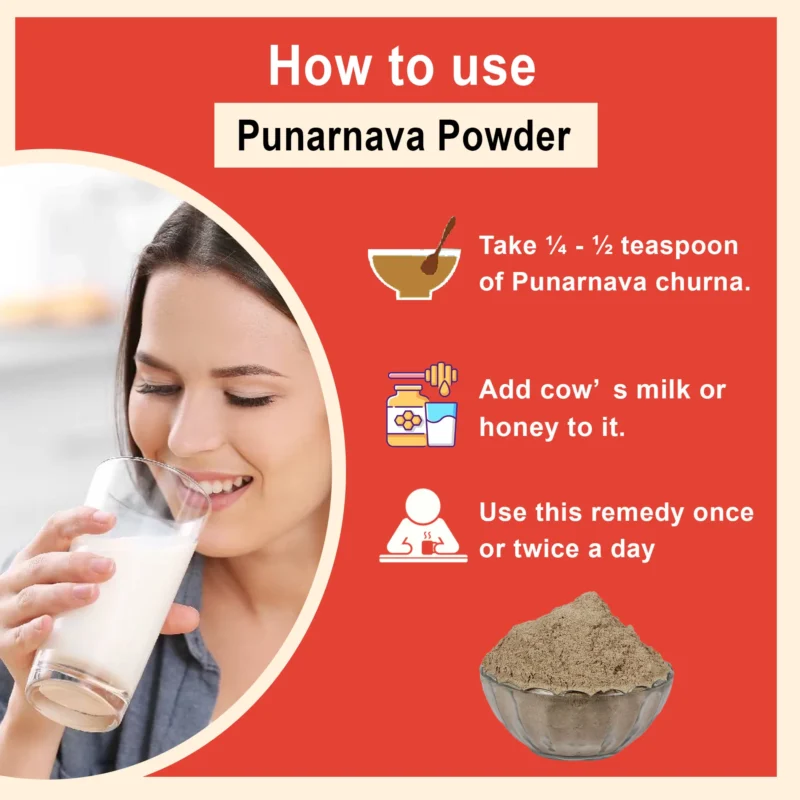PUNARNAVA POWDER HOW TO USE