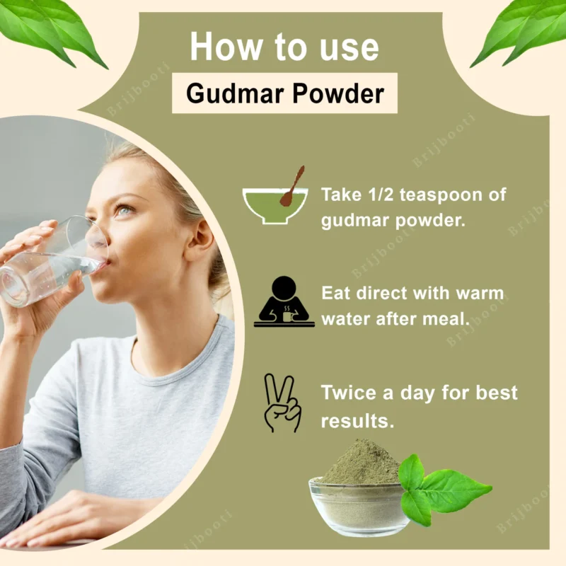 HOW TO USE GUDMAR POWDER