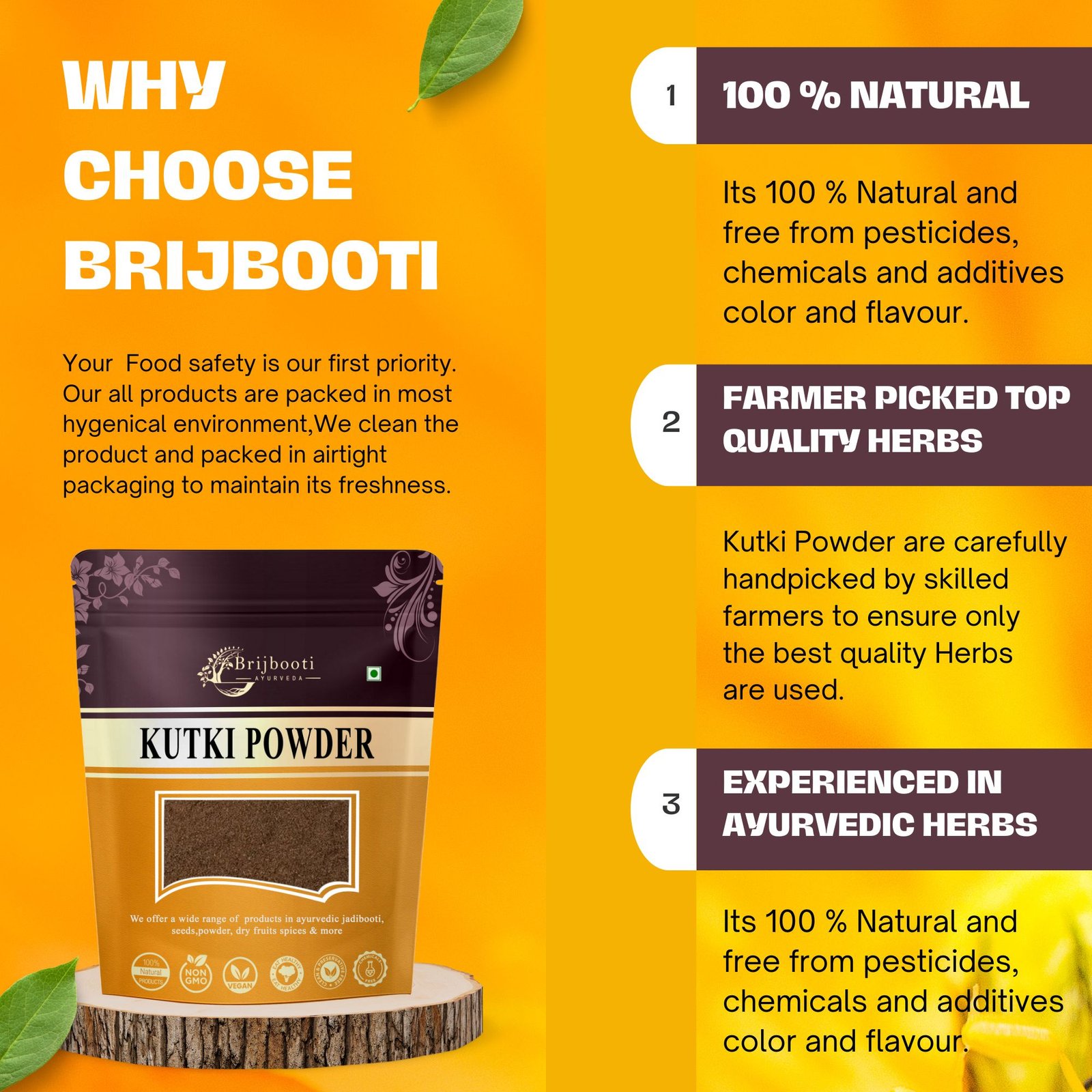 KUTKI POWDER HOW TO USE