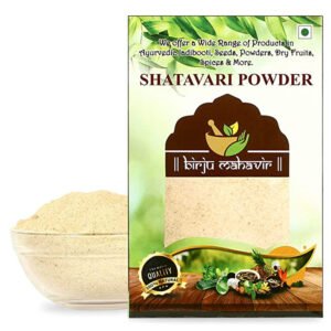 BrijBooti Pili Shatavari Powder - Yellow Asparagus Racemosus - Satawar - Satawari - Shitavar