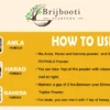 Harad - Baheda - Amla Powder How to use