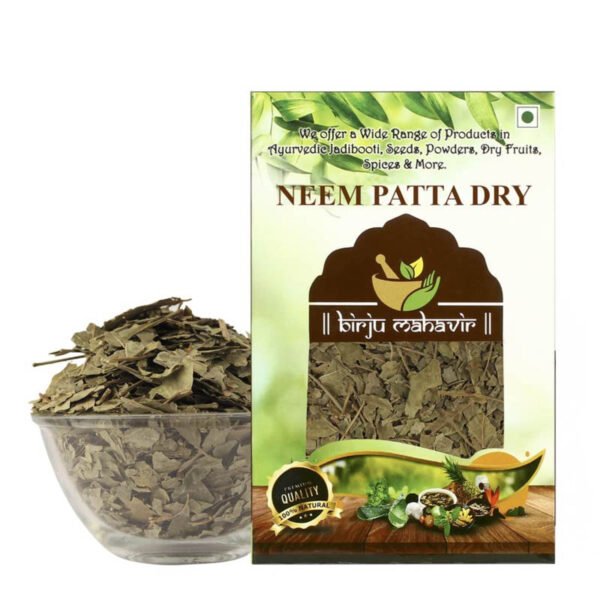 BrijBooti Neem Patti - Sukhi Neem Patti - Dry Neem Leaves - Azadirachta Indica