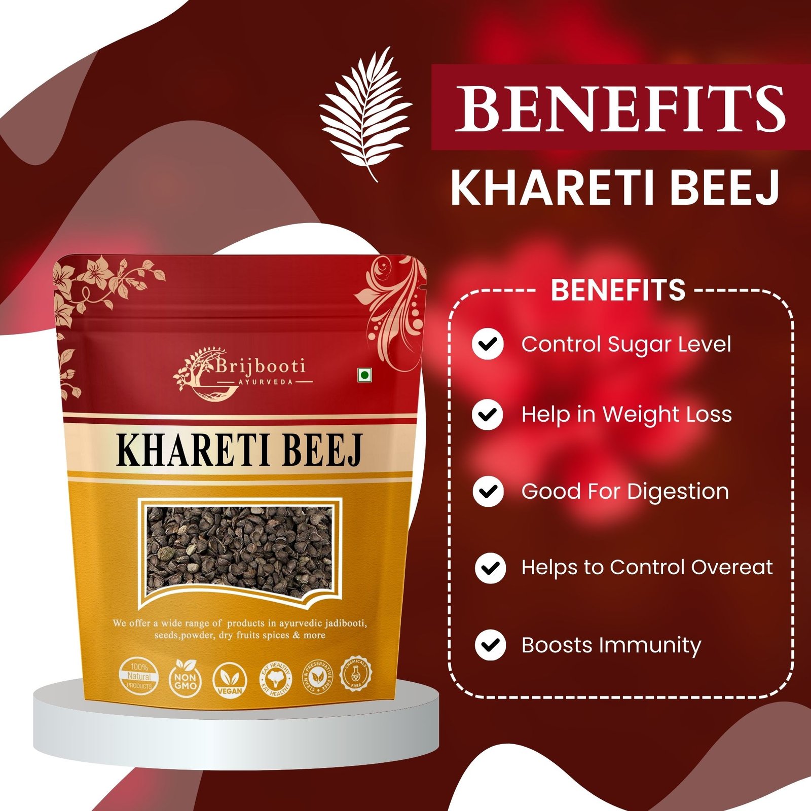 KHARETI BEEJ BENEFITS