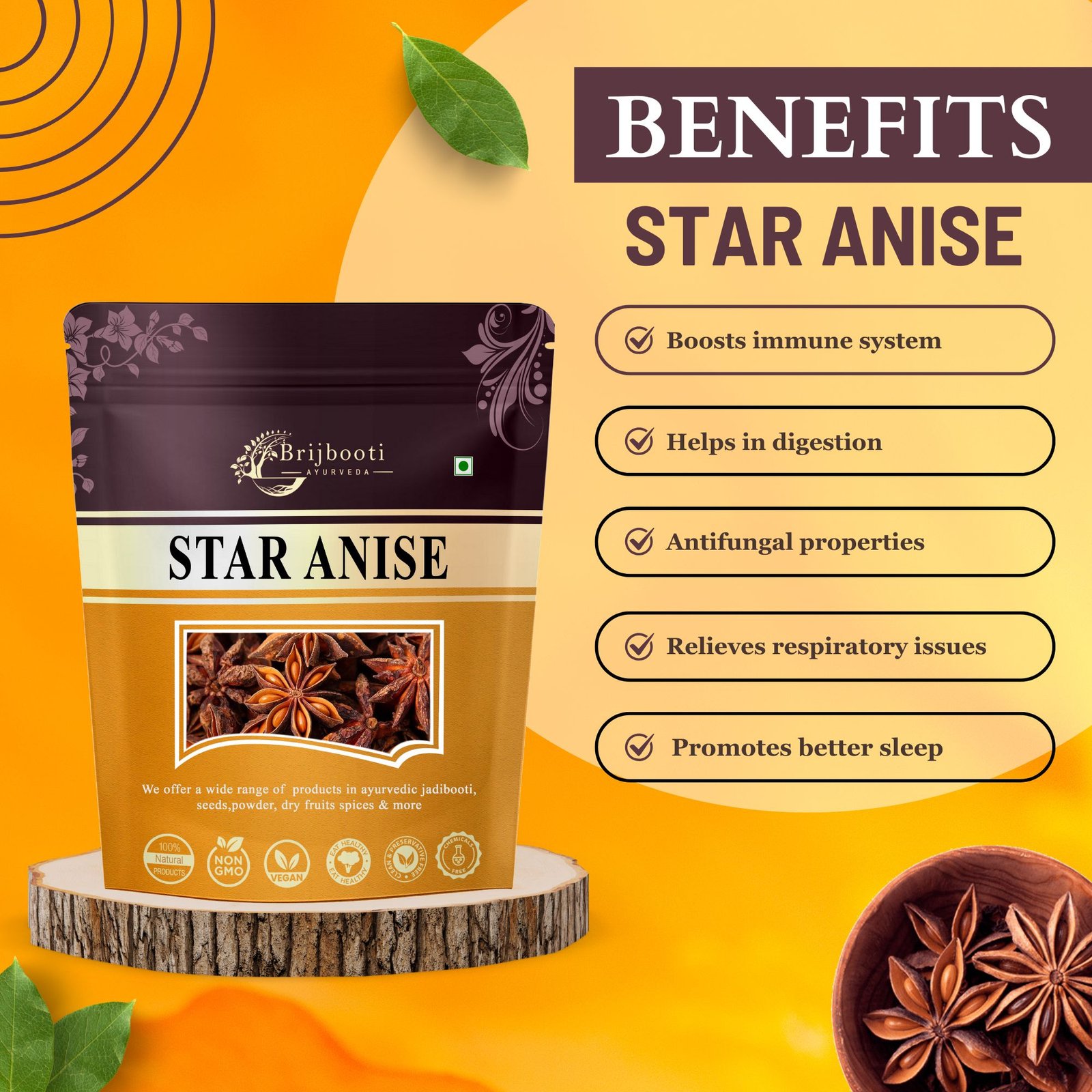 STAR ANISH BENEFITS STAR ANISH BENEFITS