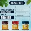 HARAD BAHEDA AMLA POWDER BENEFITS