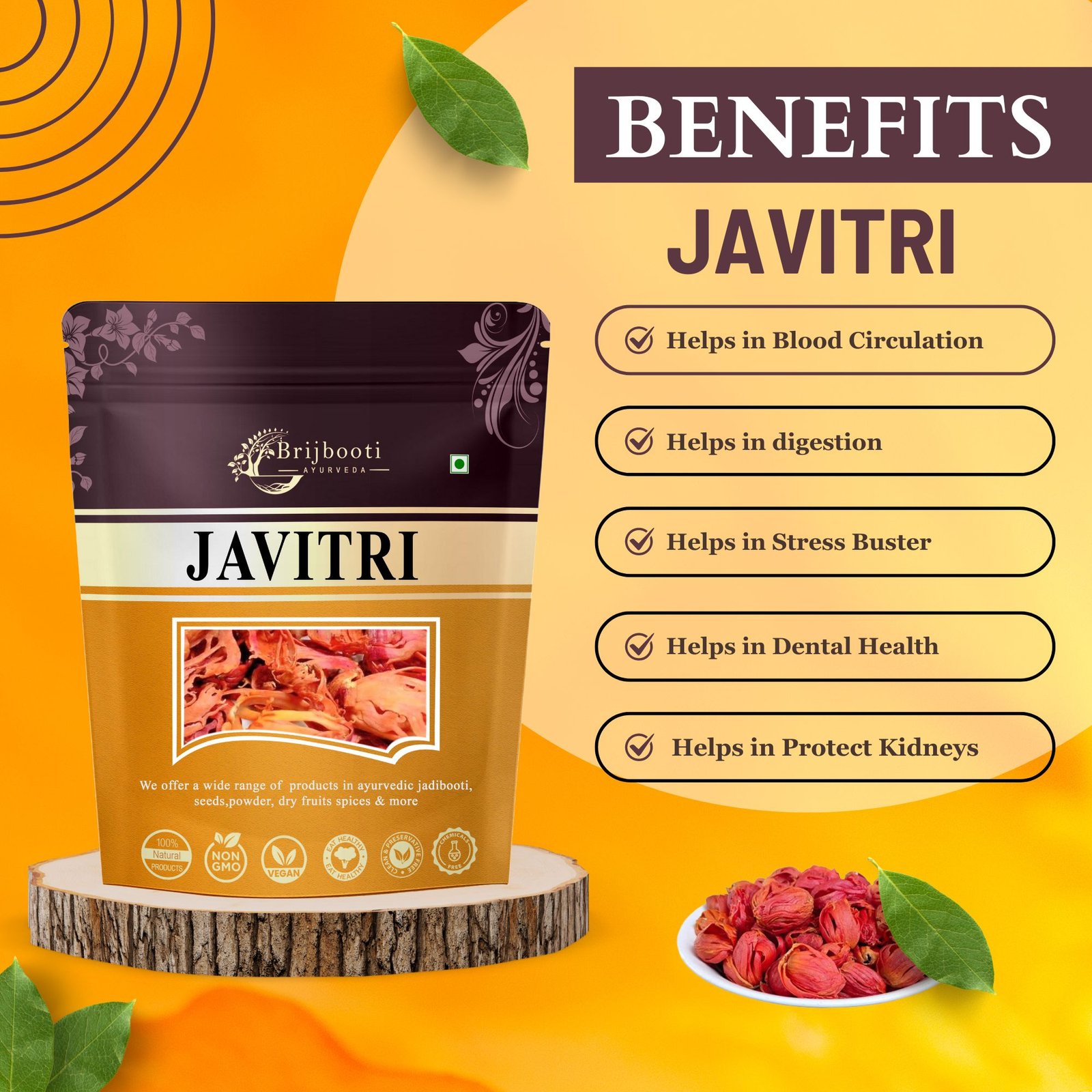 JAVITRI BENEFITS